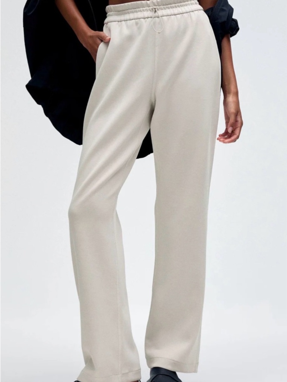 lululemon athletica Softstream Relaxed Wide-Leg Pants in Bone